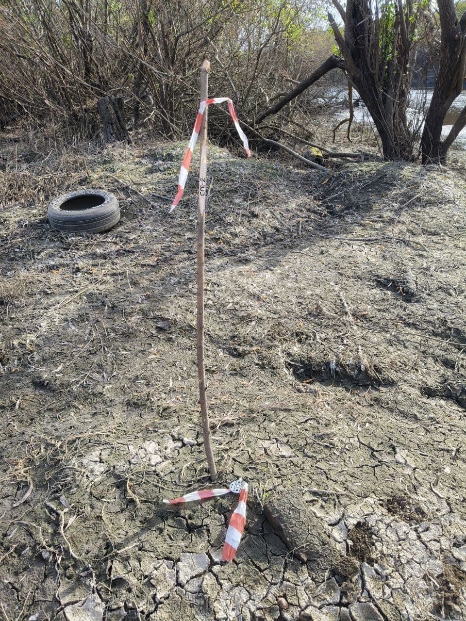 На каждом участке осталась опорная точка